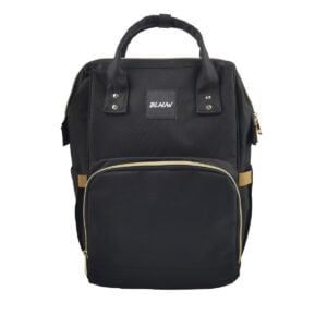Diaper Black Backpack 26L